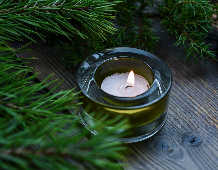 Christmas candle