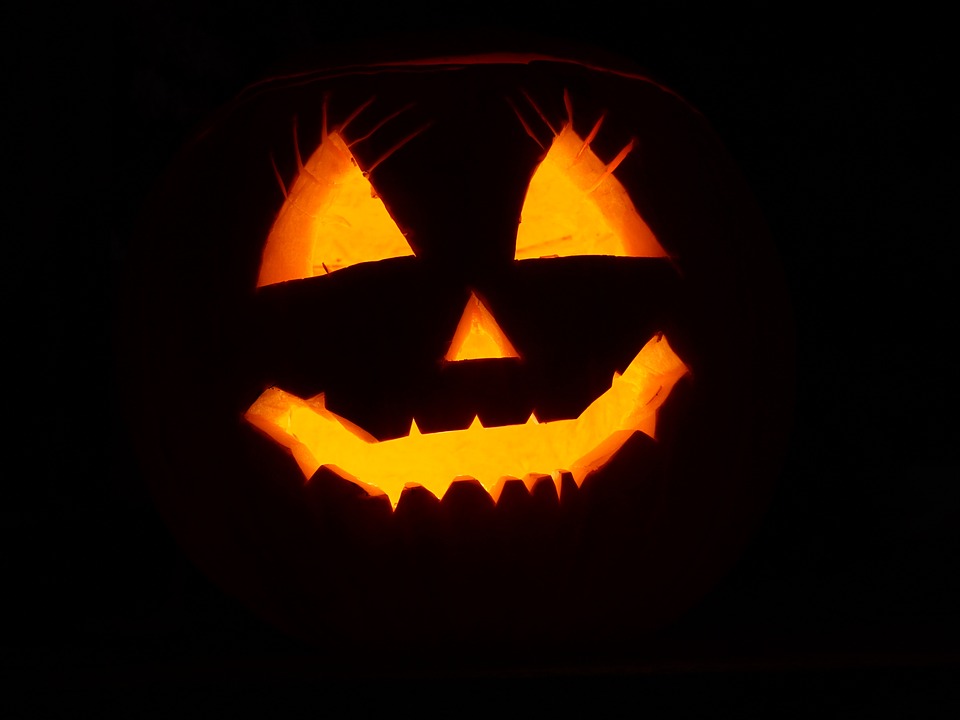 Lit up Pumpkin
